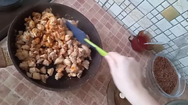 БЫСТРЫЙ ВАРИАНТ ОБЕДА. ГРЕЧКА ПО-КУПЕЧЕСКИ