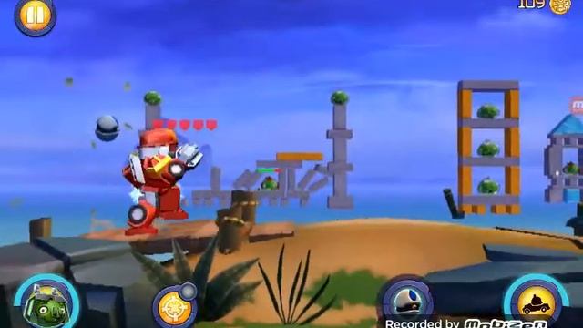 Трансформеры Angry Birds часть 4