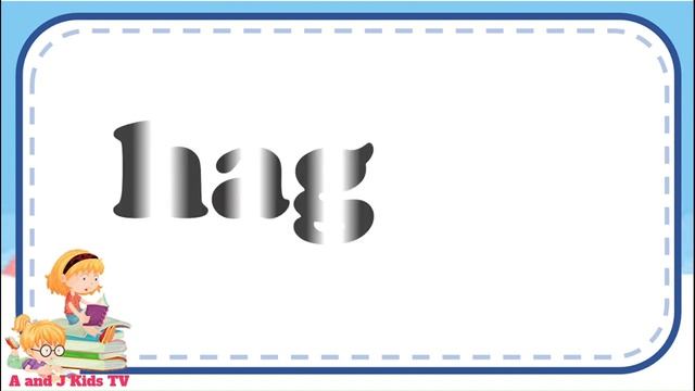 PRACTICE READING WORDS  Short /a/ Sound I A And J Kids Tv