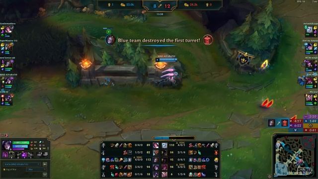 Kai'Sa ADC & Alistar Vs Xayah & Rakan - EUW Grandmaster 13/6/6 Patch 11.2 Gameplay