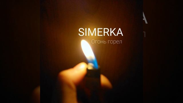 Огонь горел