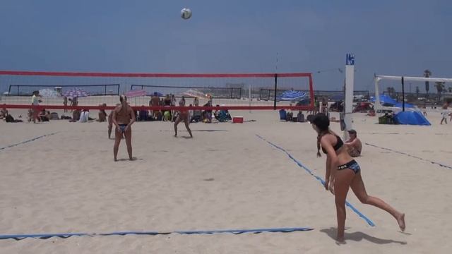 692 Beach Rylee & Bridget 7-7-13 Match 2