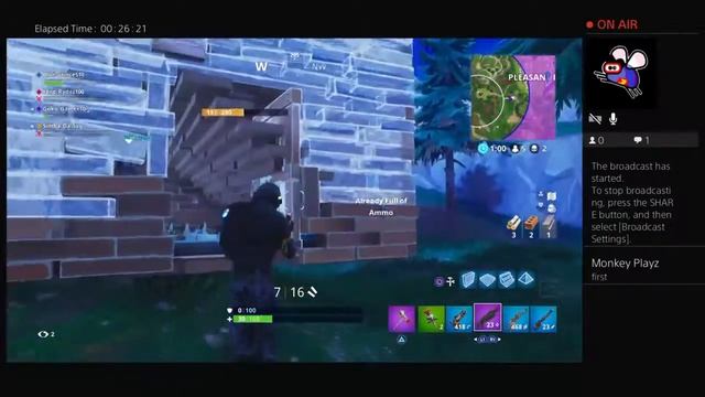 FORTNITE Season 4 W/ Monkey Playz