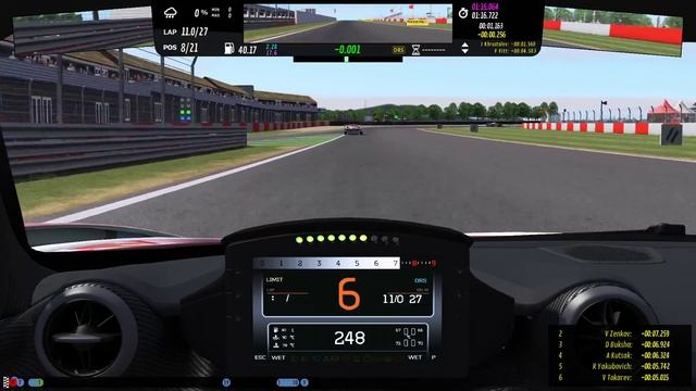 VRC Senna GTR 2019 - Round 11 - Donington - Race2