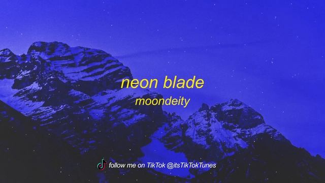 MoonDeity   NEON BLADE Lyrics 💖💖💖💖😘😍 [LENDA]