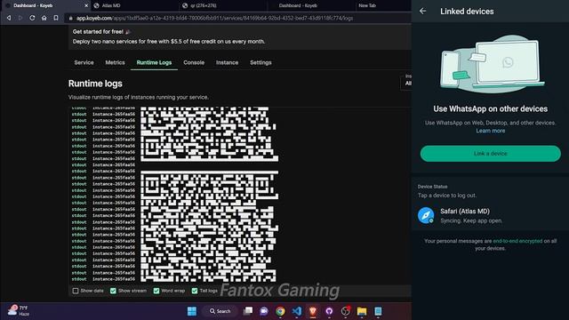 Deploy Atlas MD WhatsApp Bot In KOYEB | 24*7 Work | Economy Bot | Casino Bot | 300+ Commands 🔥🔥