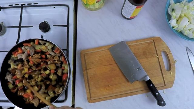 Лапша в китайском стиле