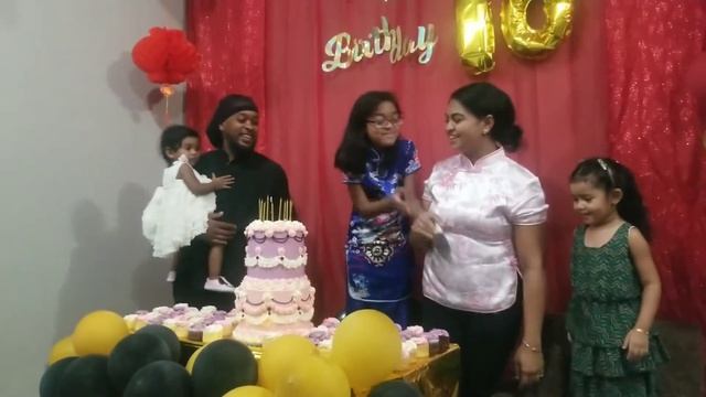 Happy 10th Birthday Alena Thank You Kevin And Family For The Invite It Was Great..