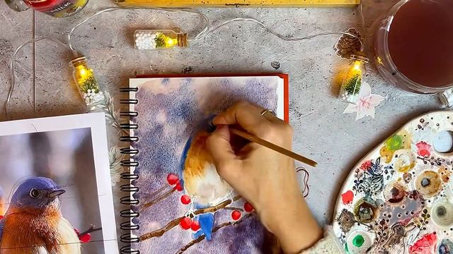 #иллюстрация #акварель #art #aquarelle #watercolor #illustration #скетч #sketch #рисуемвместе