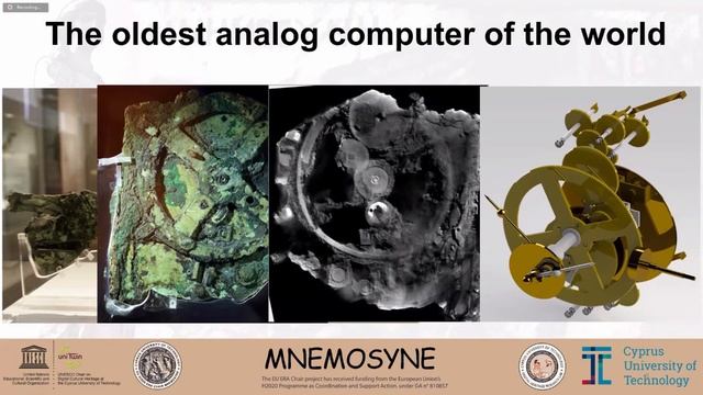 Mnemosyne Project Workshop- Introduction (Marinos Ioannides)