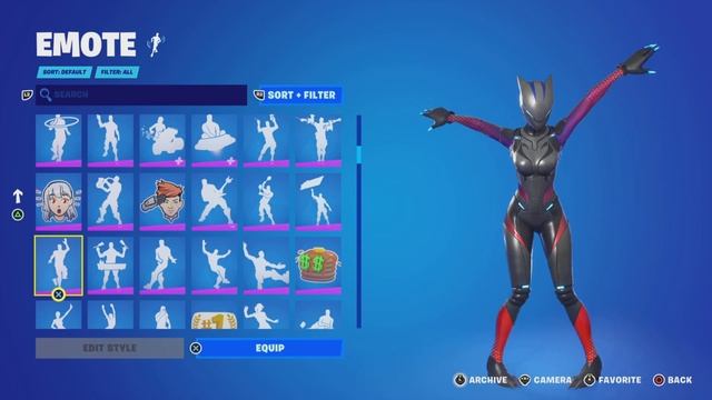 Fortnite - Signature Shuffle Emote In Slow Motion