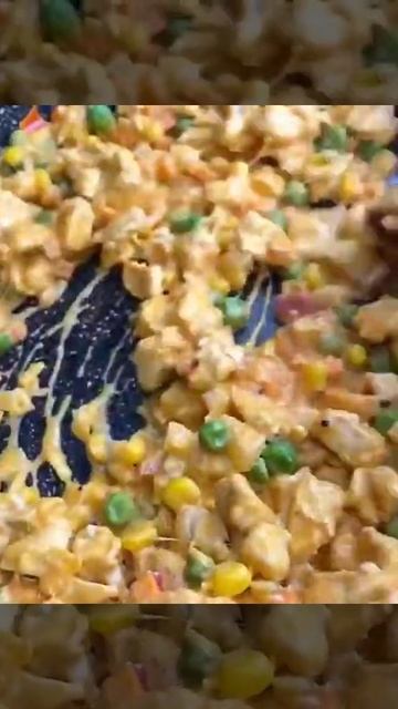 Треугольники с курочкой, рецепт в описании #shorts