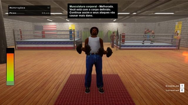 GTA San Andreas  Definitive Edition CJ Been Acting Up Weird At The Gym Again