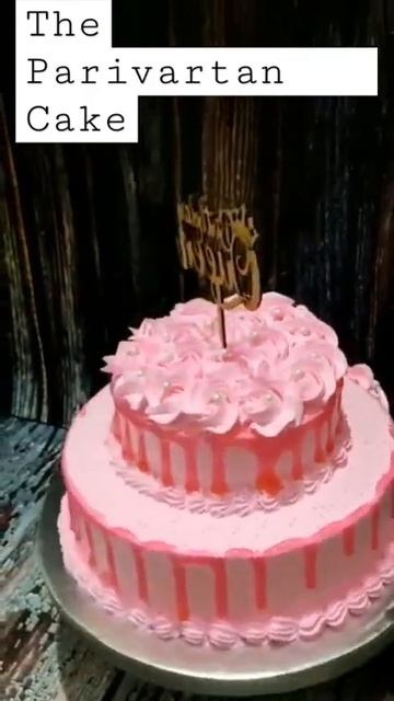 #special #love #birthday #birthdaycake #2tiercake #strawberry #homemade #ranchi #best #pink #girl