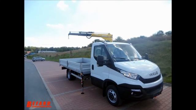 Кран HDS BEFARD BF 2602 для Iveco Daily