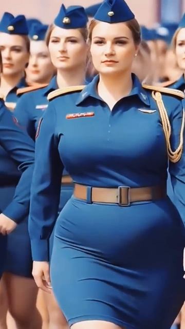 Ai Generated Video Of USA Army Girl
