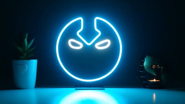 Avatar LED Neon Sign The Last Airbender Anime Aang Eyes Light