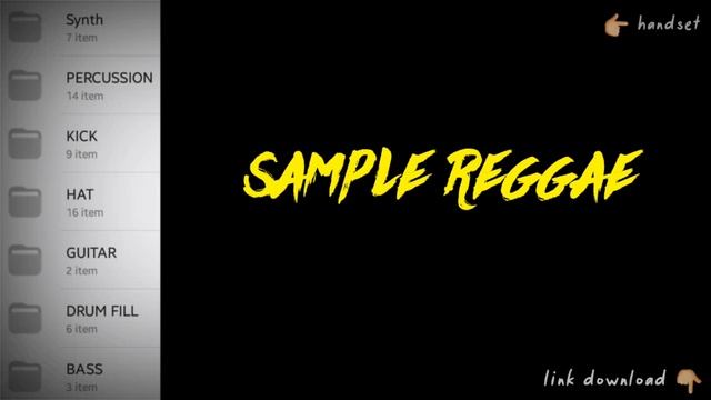 Free Sample Reggae  fl studio