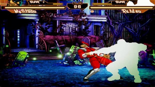 CAPCOM VS. SNK: TAG TEAM 3.0- M.BISON VS. RAIDEN 7-11-24 #mugen