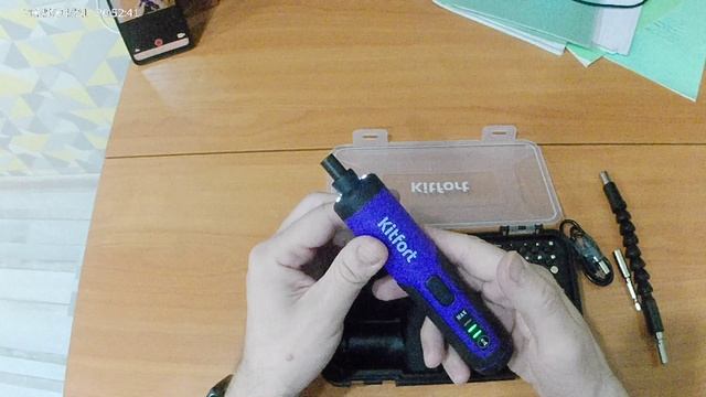 Отвертка аккумуляторная