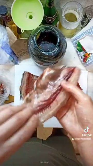 соленая селёдка рыба