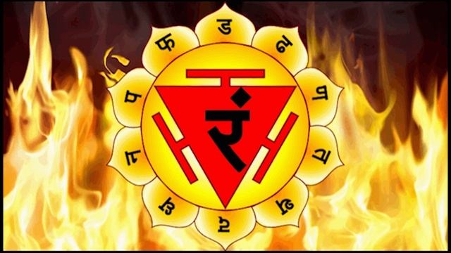 Чакра манипура янтра, звук РАМ, 21 цикл