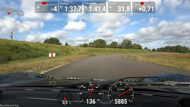 Track Day - Fay De Bretagne - 1'37.1 - Lotus Exige 350 Chasing GT3 And Another Exige 350