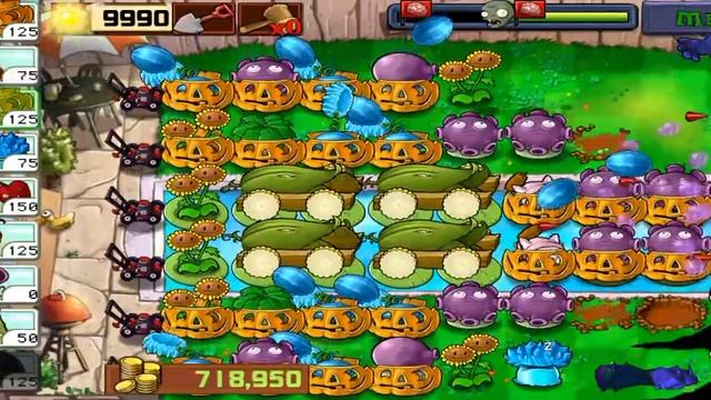 Plants Vs Zombies/Растения против Зомби.Survival Endless/Выживание бесконечно.417-418 Waves/волны