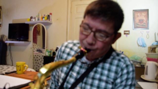 GOODBYE'S THE SADDEST WORD - Celine Dion (tenor Sax Cover)