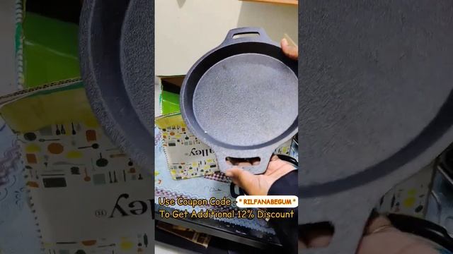 My New Kitchen Stainless Steel And Cast Iron Cookwares#ytshorts #viralshorts #trendingshorts