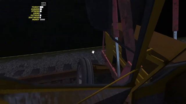 My Summer Car / Traktor VS Vlak V Tunelu / Tractor Against Train In Tunnel