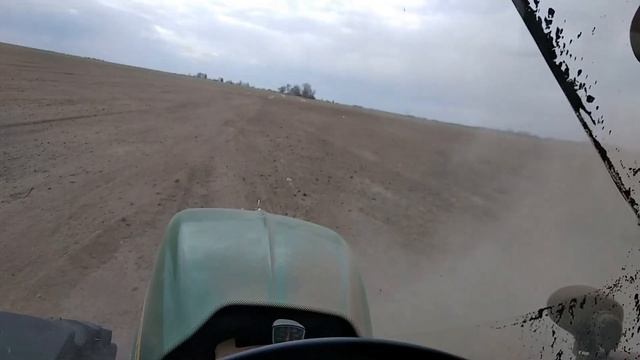 John Deere 7930 подморозило посевы. (2020г)