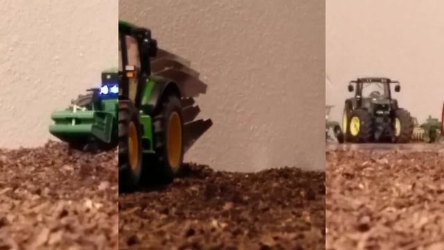 Siku Control John Deere 6920s Plowing With ER.MO