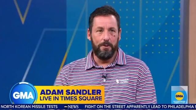 Adam Sandler Appears On ‘GMA’ For New Movie 