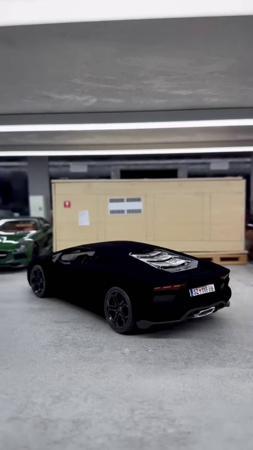 Ультра черная Ламба, покраска авто #машинки #тачки #авто #детское #черный