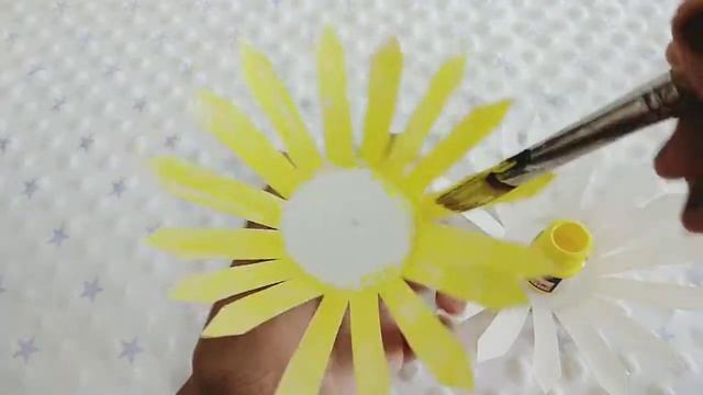 Sunflowers|disposable Glass Craft |paper Cup Flowers|DIY