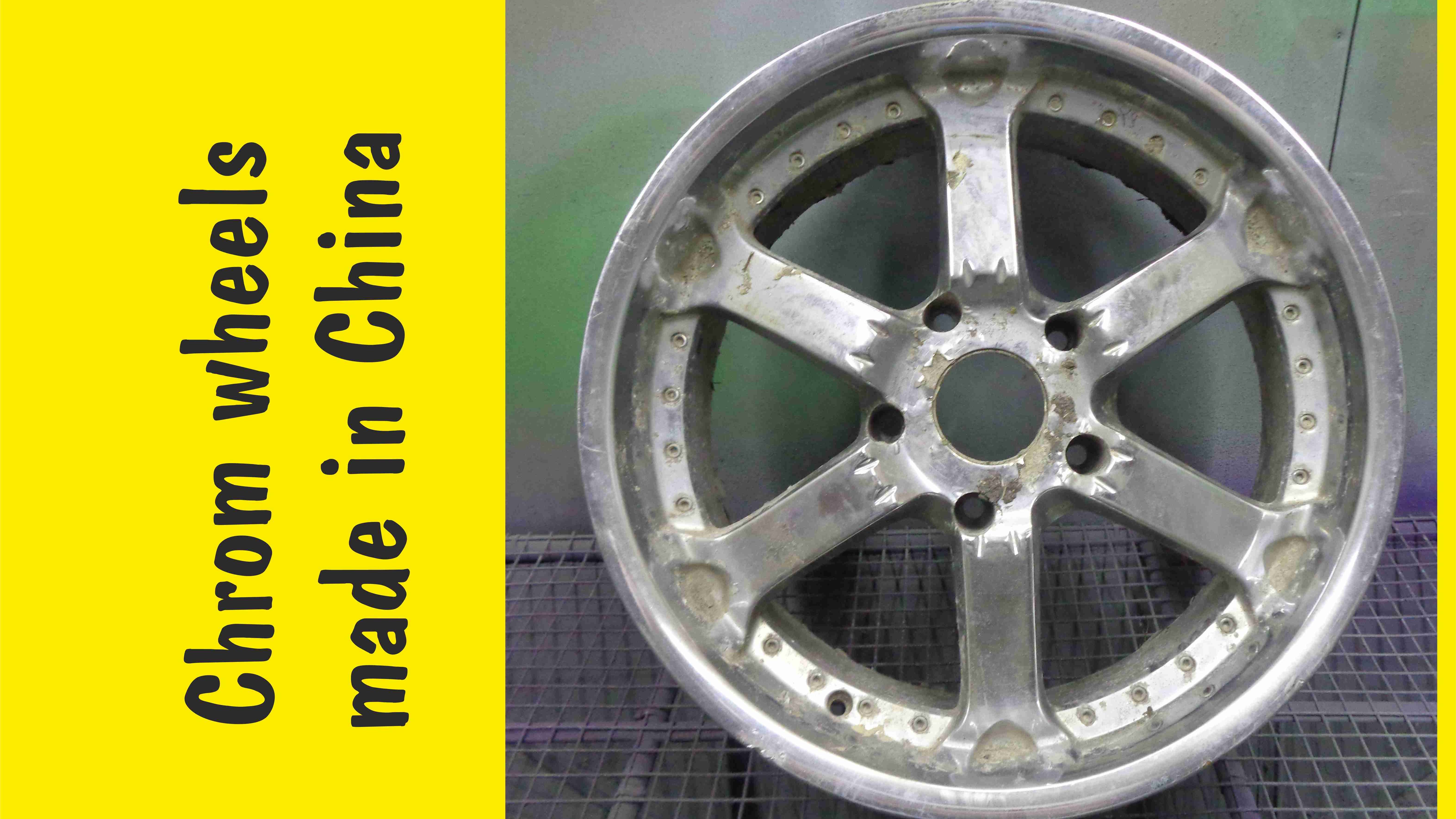 Реставрация China Chrom Wheel 20