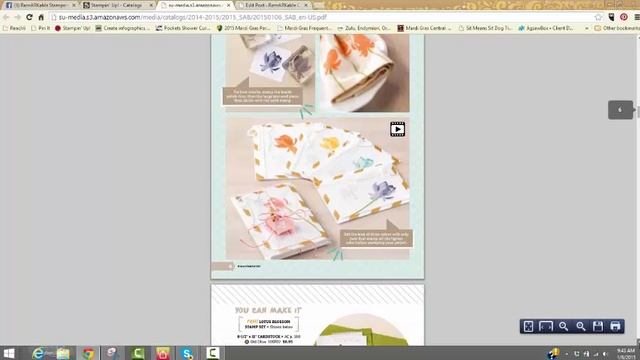 Stampin' UP! Sale-a-bration 2015 Catalog Video Tour