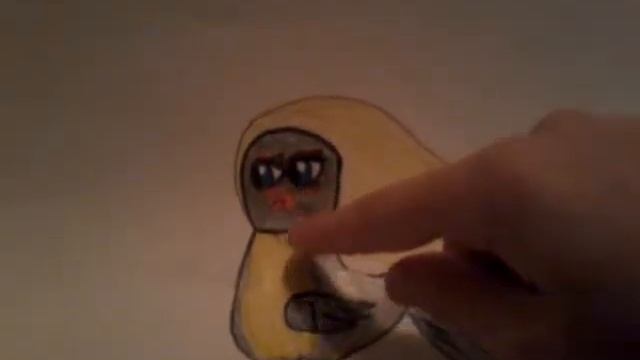 Обзор на 3 рисунка: курочка, синичка, снегирь.