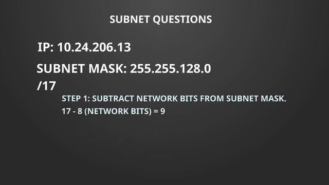 Subnetting IPv4 Part 2: Calculate The Hosts & Subnets #networksecurity #ccna