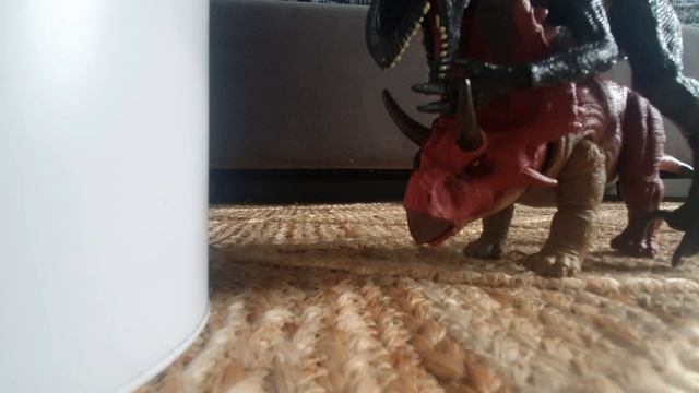 INDORAPTOR VS DIABLOCERATOPS  #dinosaur #jurassicworld