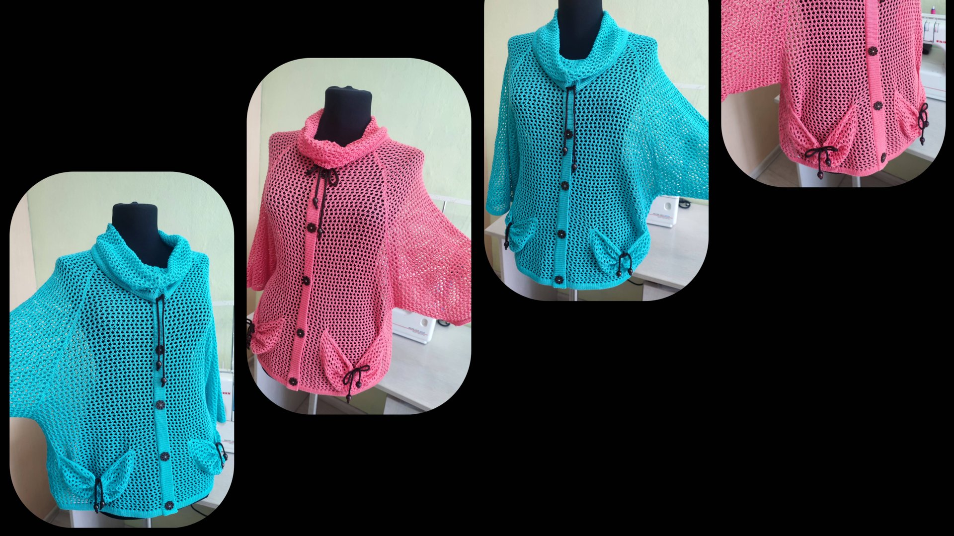 Летняя туника на вязальной машине 5 класса