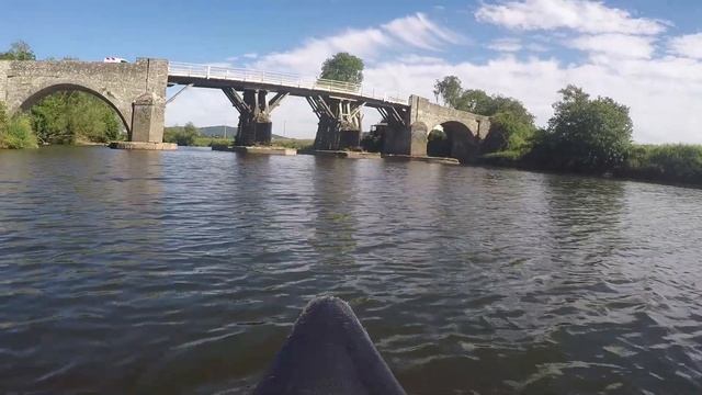 Canoeing From Glasbury To Byecross │Wales