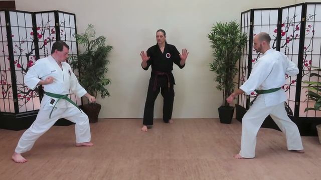 Kata For Two Green Stripes: Pinan 1