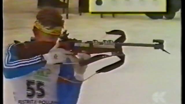 BIATHLON MONDIALI 1989 FEISTRITZ SPRINT UOMINI LUCK 1989