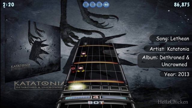 Katatonia - Lethean (Drum Chart)