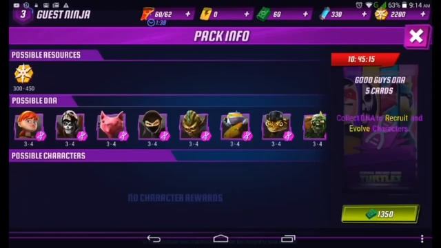 Teenage Mutant Ninja Turtles Legends Card Pack Codes Updated Mar 3, 2024