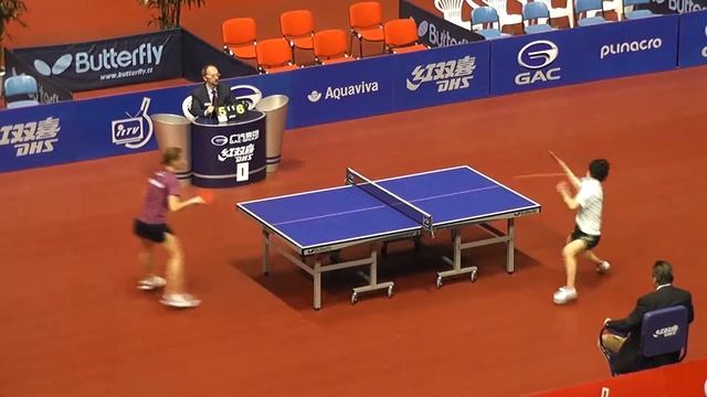 Mikhailova PolinaRus.-Lee DasonKor. 14 finale žene Zagreb open 2013.