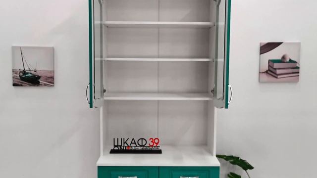 Прованс-08 Буфет Клен Бирюза.ШКАФ39