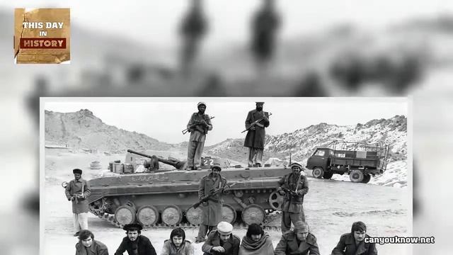 Soviet Tanks Roll Into Afghanistan December 24, 1979 This Day In History